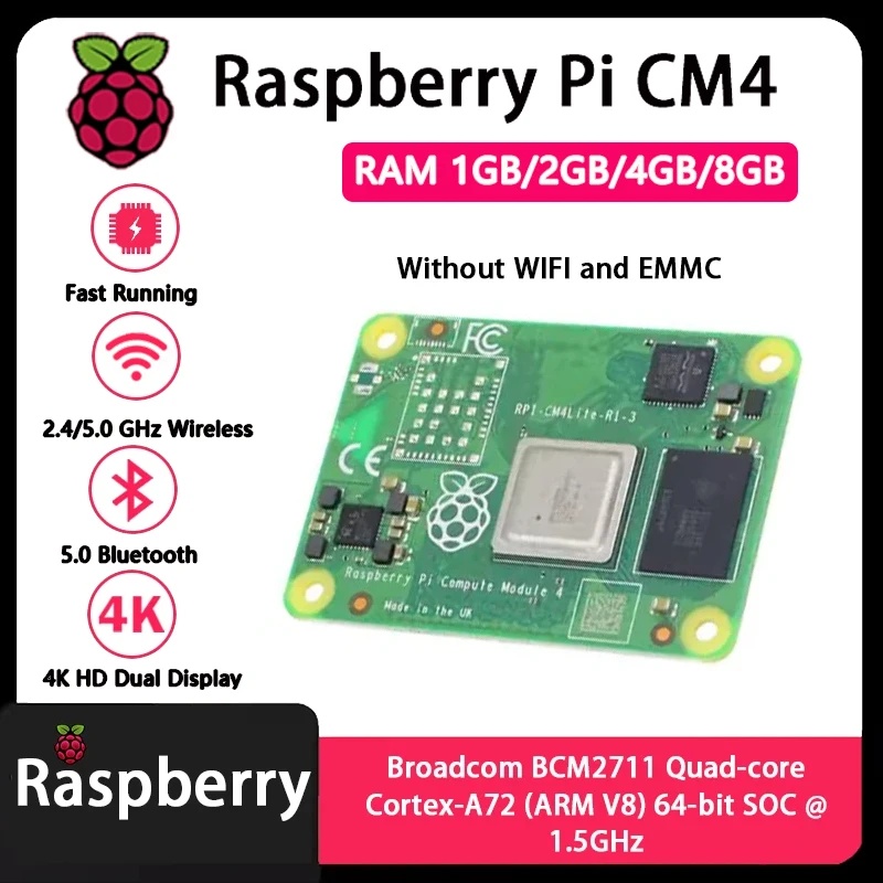 Raspberry Pi CM4 1GB/2GB/4GB/8 - Raspberry Pi Compute Module 4 8Gb 32Gb incelemesi ve fiyatı