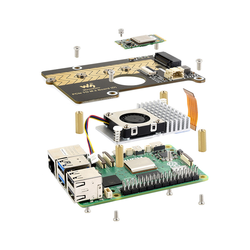 Orijinal Raspberry Pi 5 PCIe M - Raspberry Pi 5 8Gb Kit incelemesi ve fiyatı